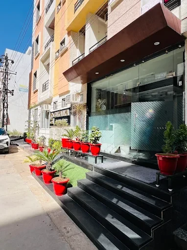 Hostel entrance
